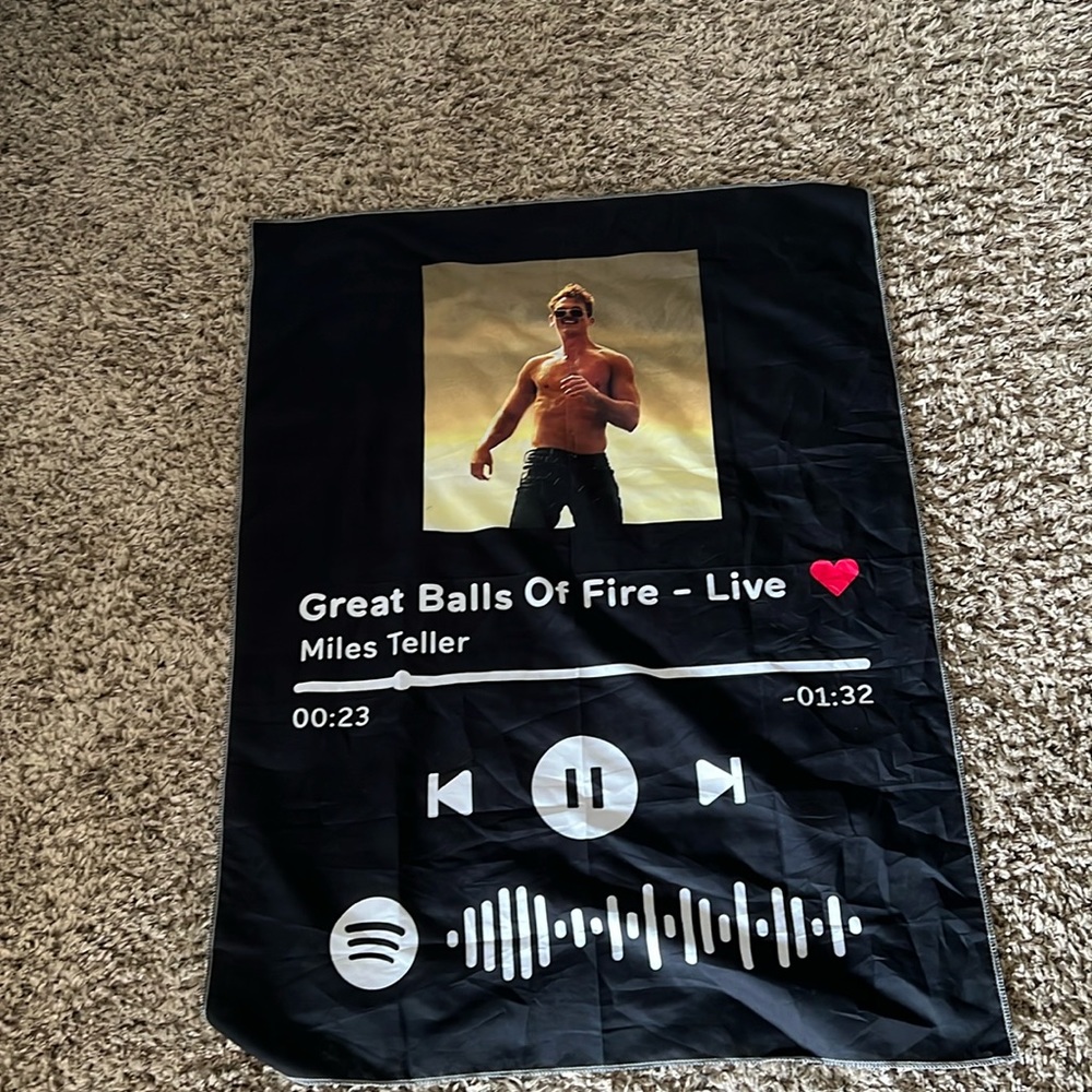 Miles Teller Tapestry